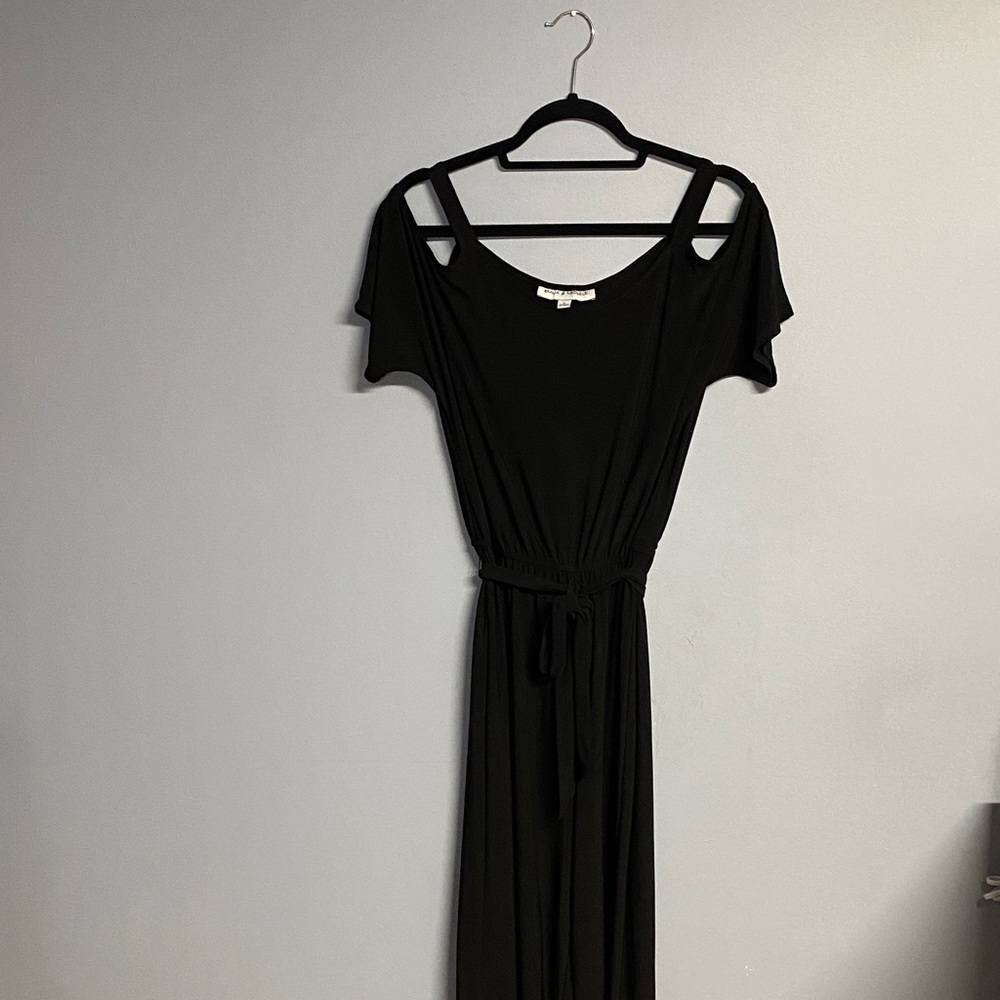 Emma & Michele Black jump suit